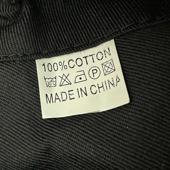 Cow Print Bucket Hat Black White Animal Summer Festival Coastal Cowgirl - Picture 4 of 7